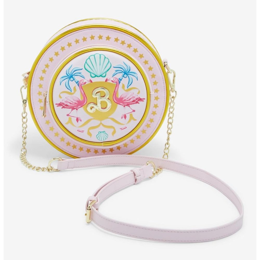 Loungefly Barbie The Movie Allover Print Crossbody Bag Purse Brand New In Hand